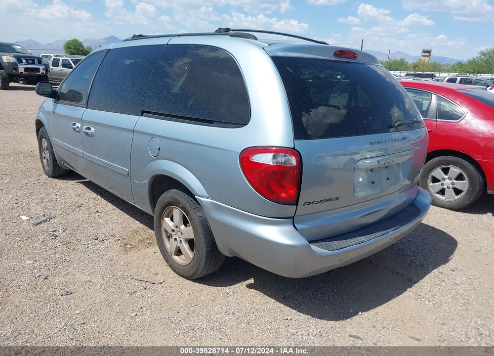 2006 DODGE GRAND CARAVAN SXT VIN: 2D4GP44L16R829733
