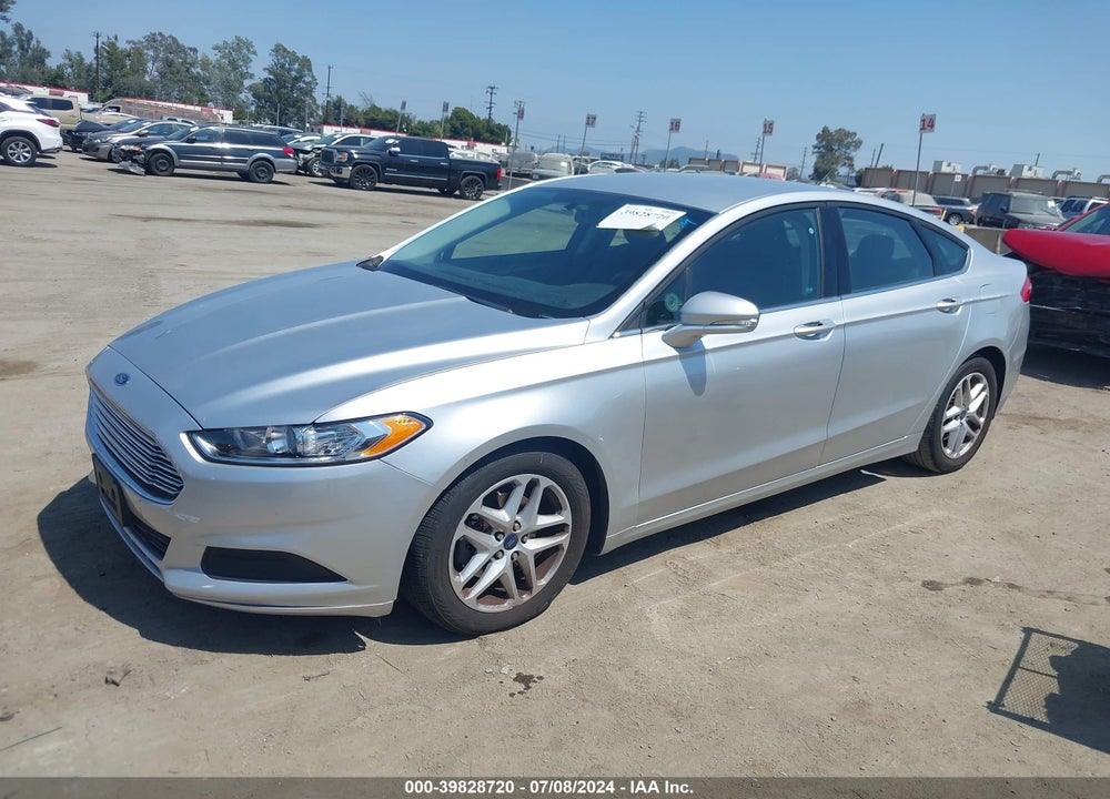 2016 FORD FUSION SE VIN: 3FA6P0H76GR307230