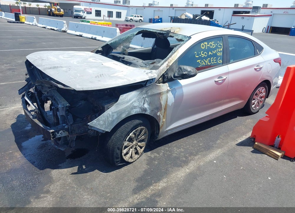 2019 HYUNDAI ACCENT SE VIN: 3KPC24A33KE050828