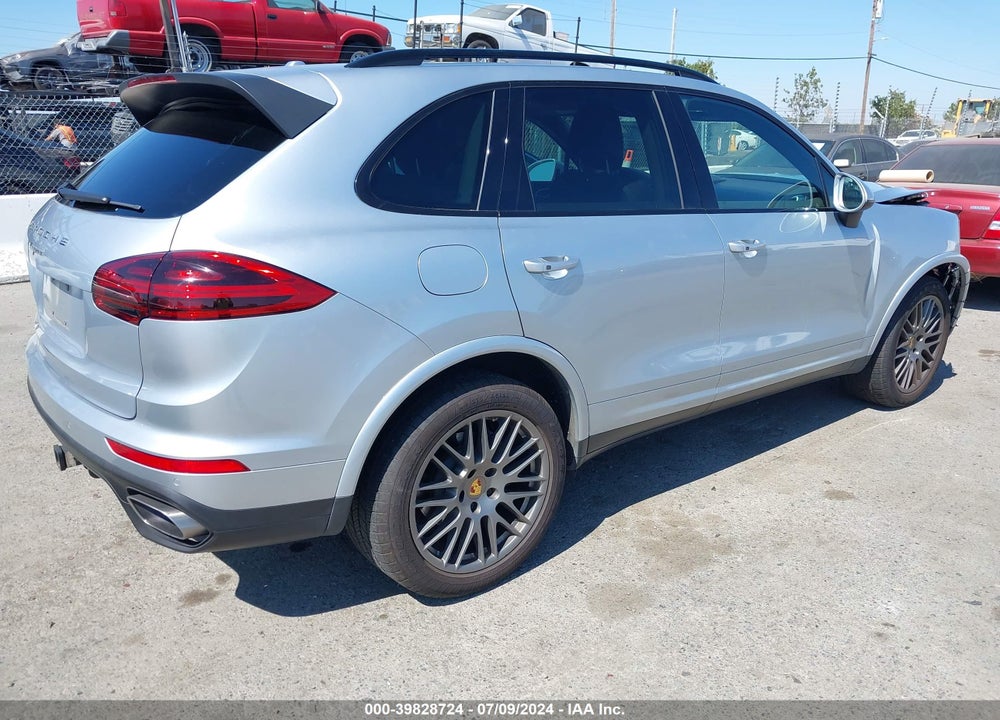2017 PORSCHE CAYENNE PLATINUM EDITION VIN: WP1AA2A27HKA87651
