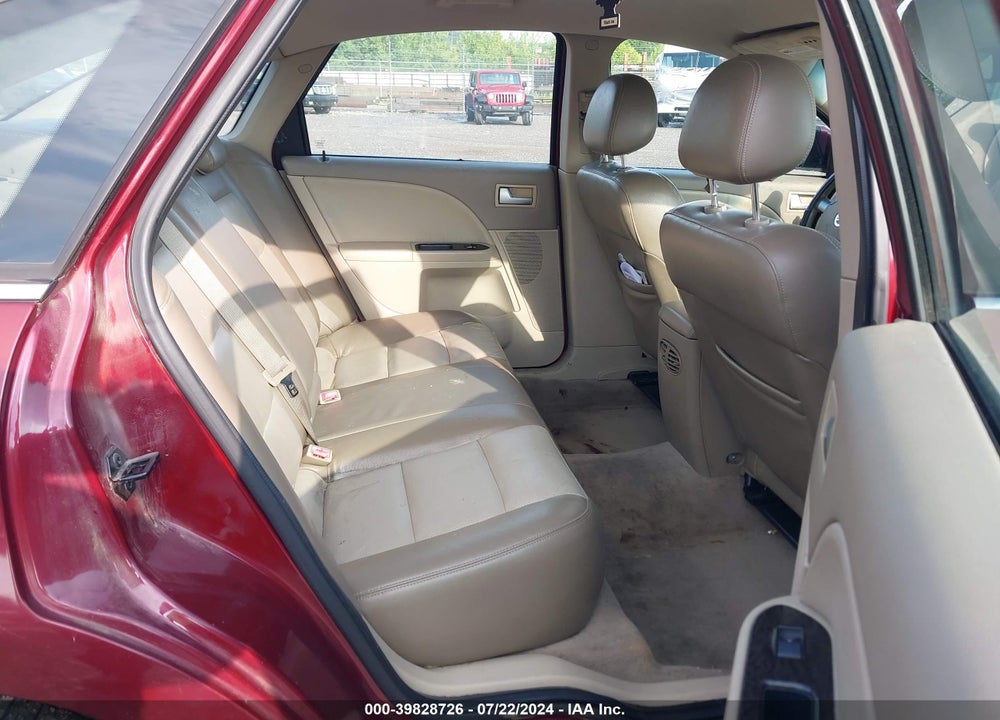 2006 MERCURY MONTEGO PREMIER VIN: 1MEFM43186G601536