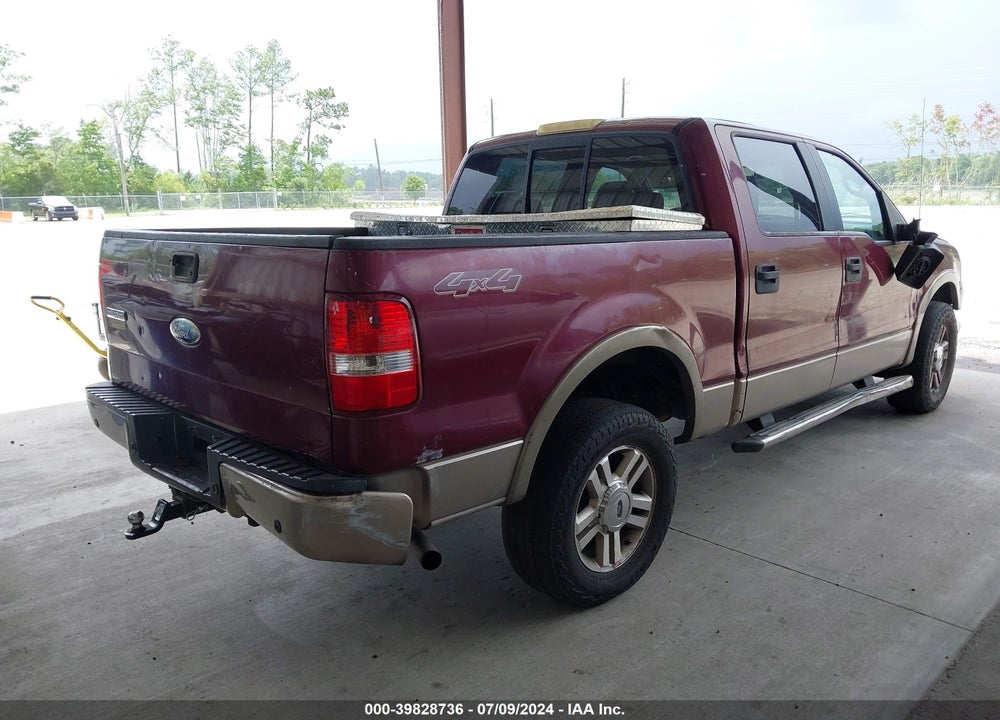 2006 FORD F-150 FX4/LARIAT/XLT VIN: 1FTPW14576FA32443