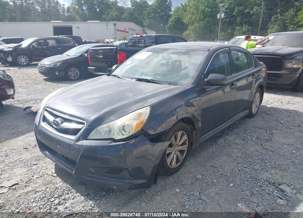 2011 SUBARU LEGACY 2.5I PREMIUM VIN: 4S3BMBC67B3216258