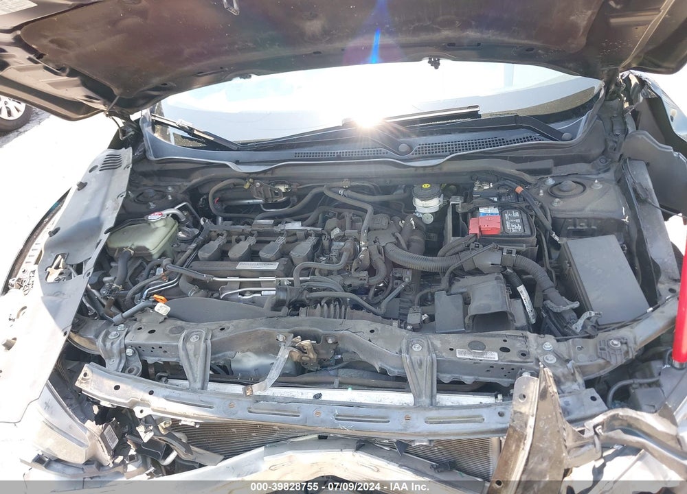 2019 HONDA CIVIC EX VIN: 19XFC1F39KE204010