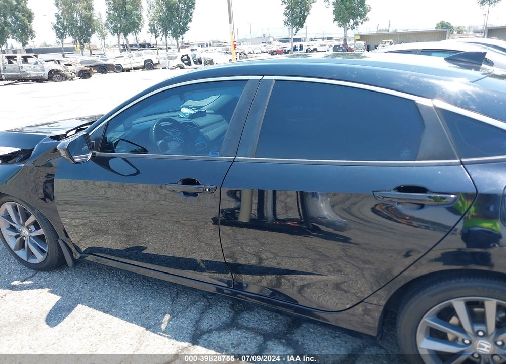 2019 HONDA CIVIC EX VIN: 19XFC1F39KE204010