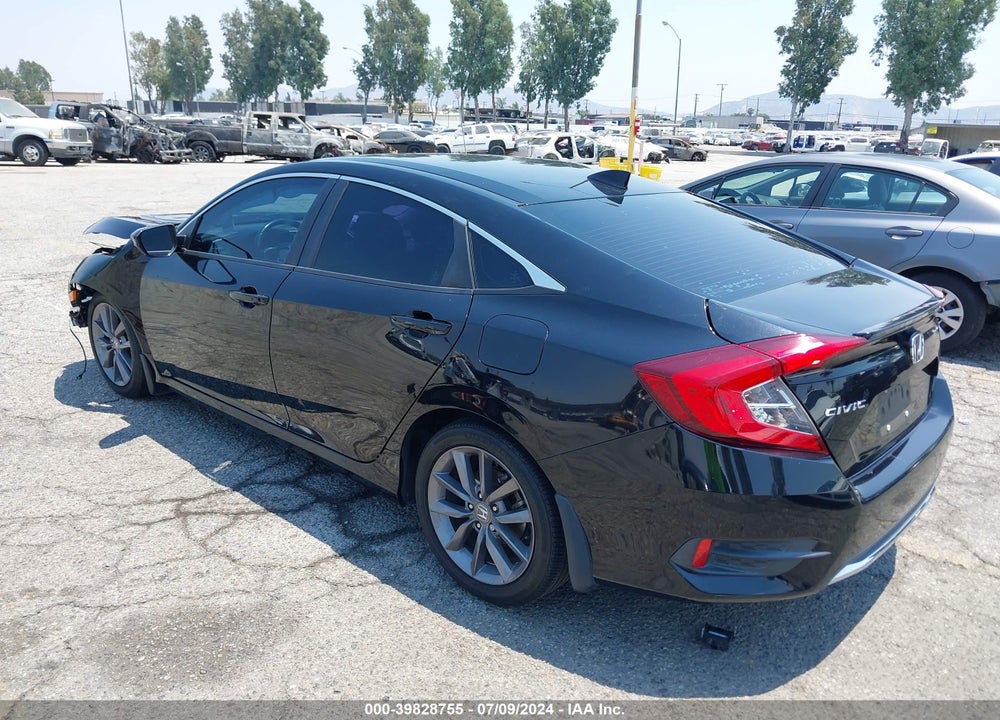 2019 HONDA CIVIC EX VIN: 19XFC1F39KE204010