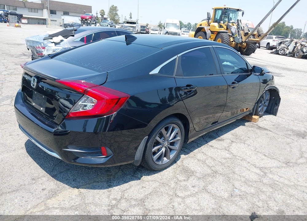 2019 HONDA CIVIC EX VIN: 19XFC1F39KE204010