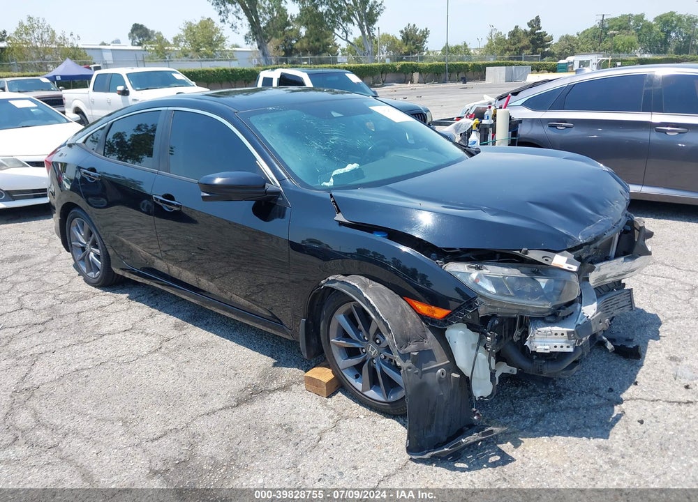 2019 HONDA CIVIC EX VIN: 19XFC1F39KE204010