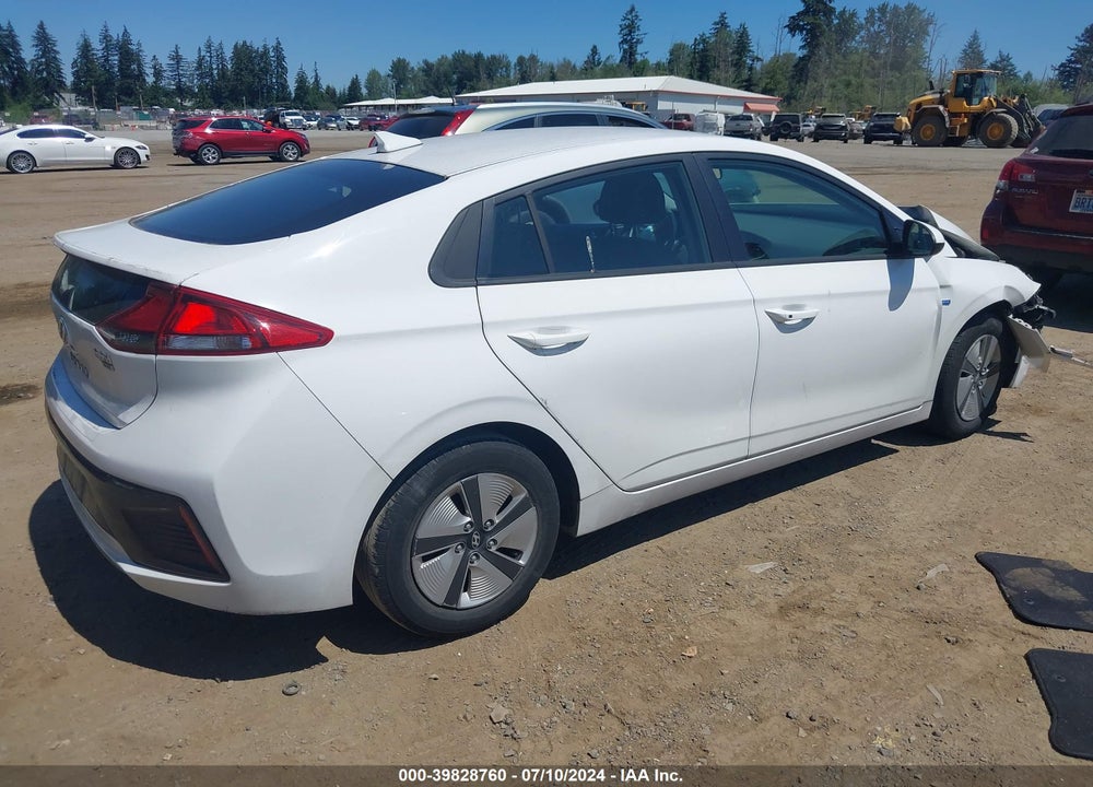 2017 HYUNDAI IONIQ HYBRID BLUE VIN: KMHC65LC9HU048952