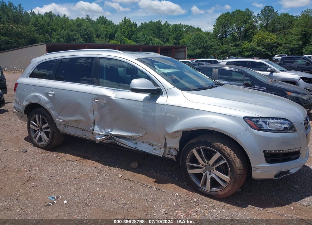 2013 AUDI Q7 3.0T PREMIUM VIN: WA1LGAFE7DD012981