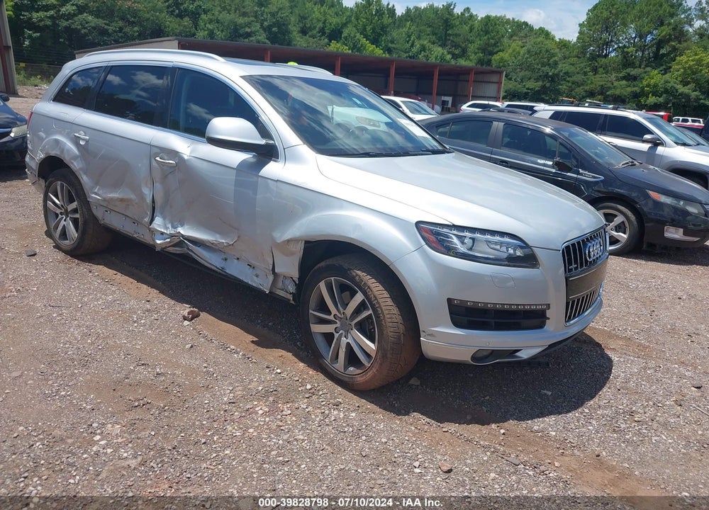 2013 AUDI Q7 3.0T PREMIUM VIN: WA1LGAFE7DD012981