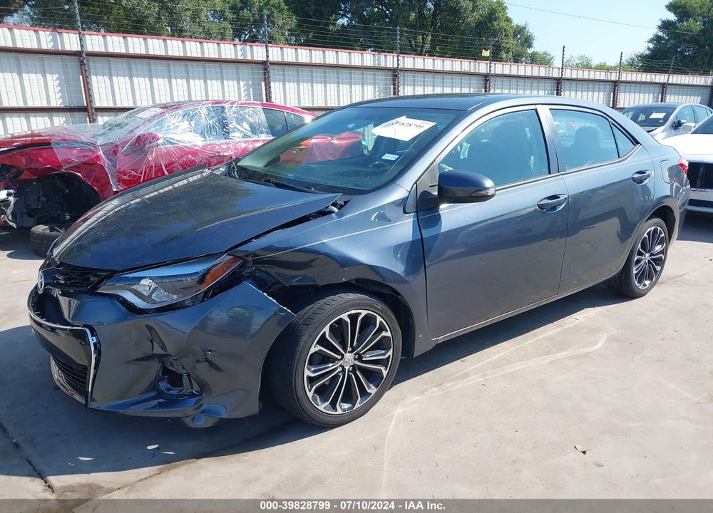 2015 TOYOTA COROLLA S PLUS VIN: 5YFBURHE7FP287031