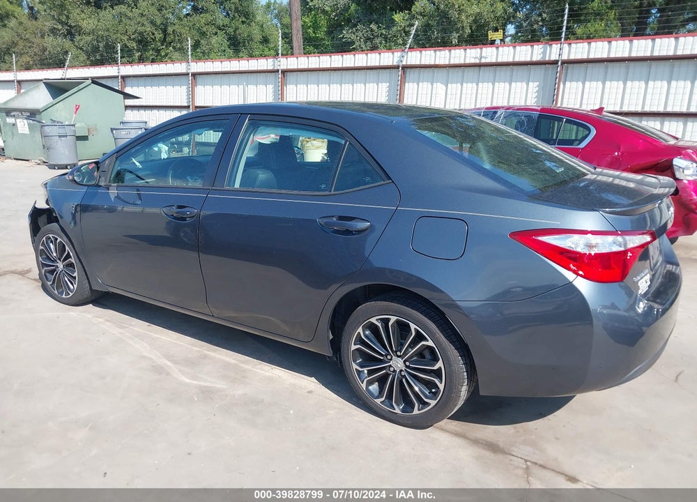 2015 TOYOTA COROLLA S PLUS VIN: 5YFBURHE7FP287031