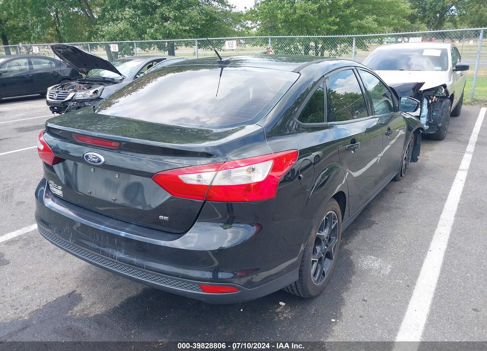 2013 FORD FOCUS SE VIN: 1FADP3F22DL103647