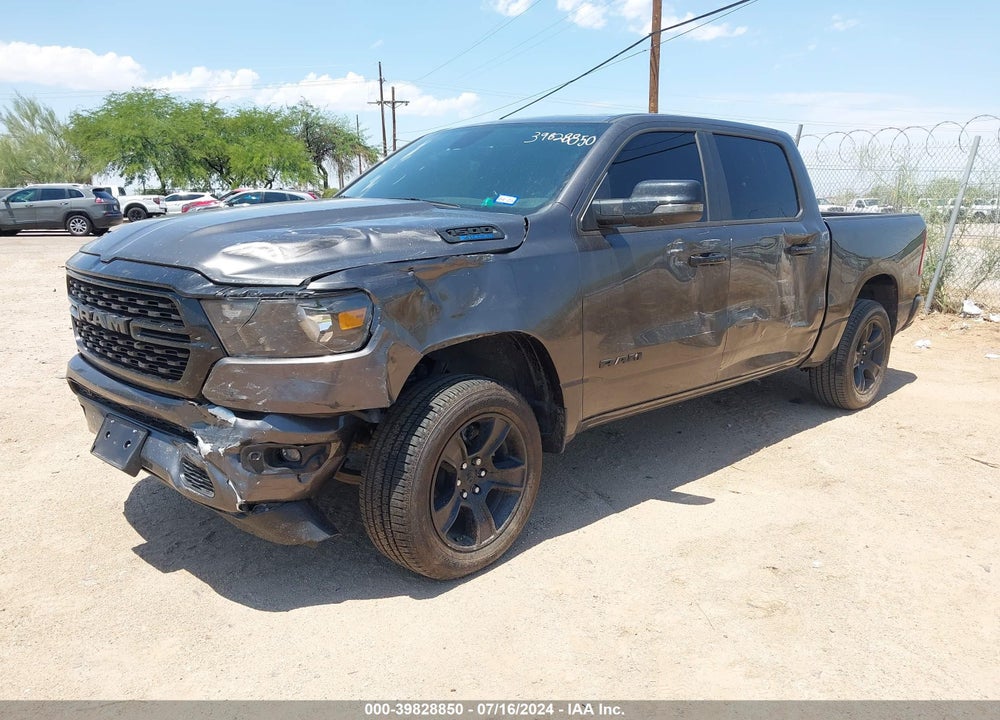 2024 RAM 1500 BIG HORN 4X4 5'7 BOX VIN: 1C6RRFFGXRN217289
