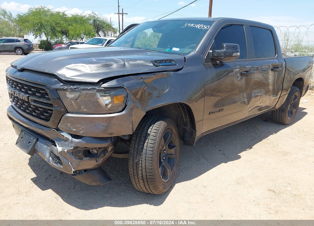 2024 RAM 1500 BIG HORN 4X4 5'7 BOX VIN: 1C6RRFFGXRN217289