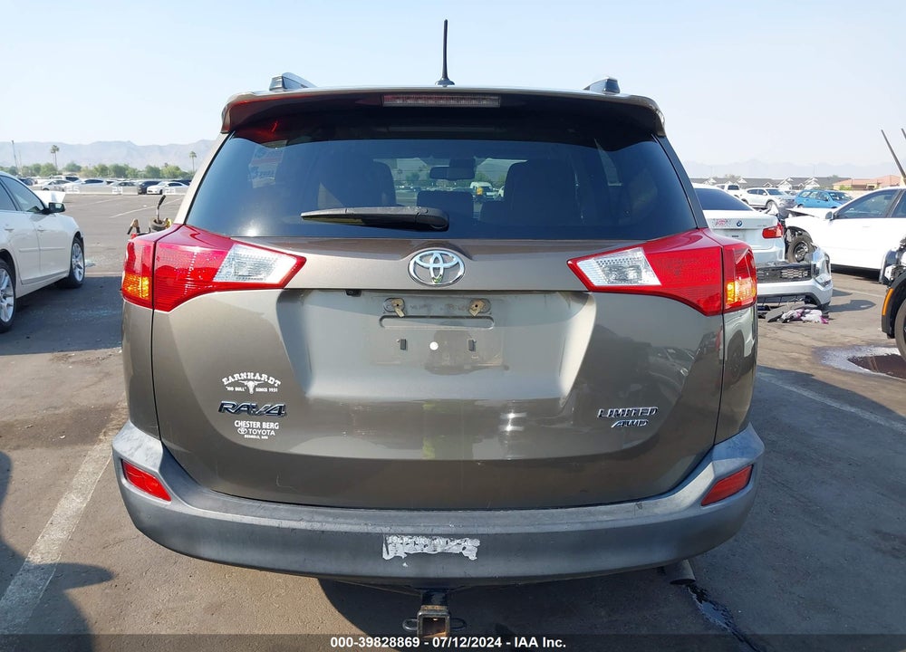 2014 TOYOTA RAV4 LIMITED VIN: 2T3DFREV7EW178953