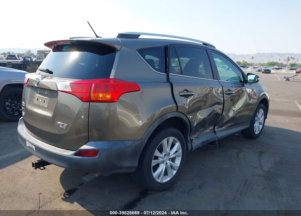 2014 TOYOTA RAV4 LIMITED VIN: 2T3DFREV7EW178953