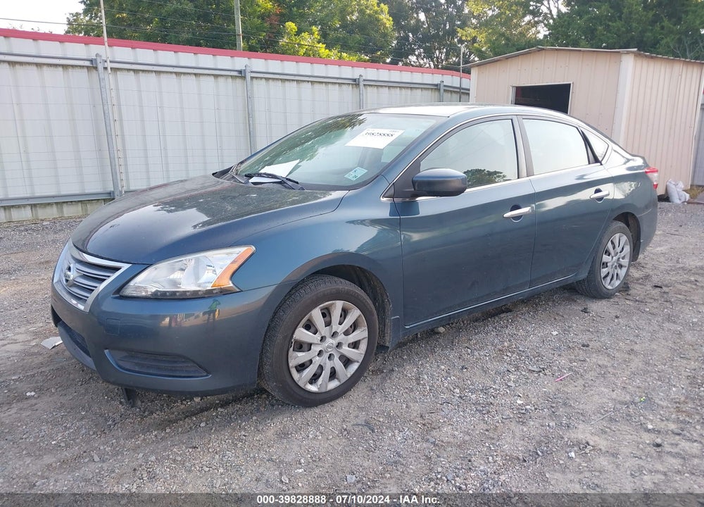 2014 NISSAN SENTRA VIN: 3N1AB7AP3EY217156