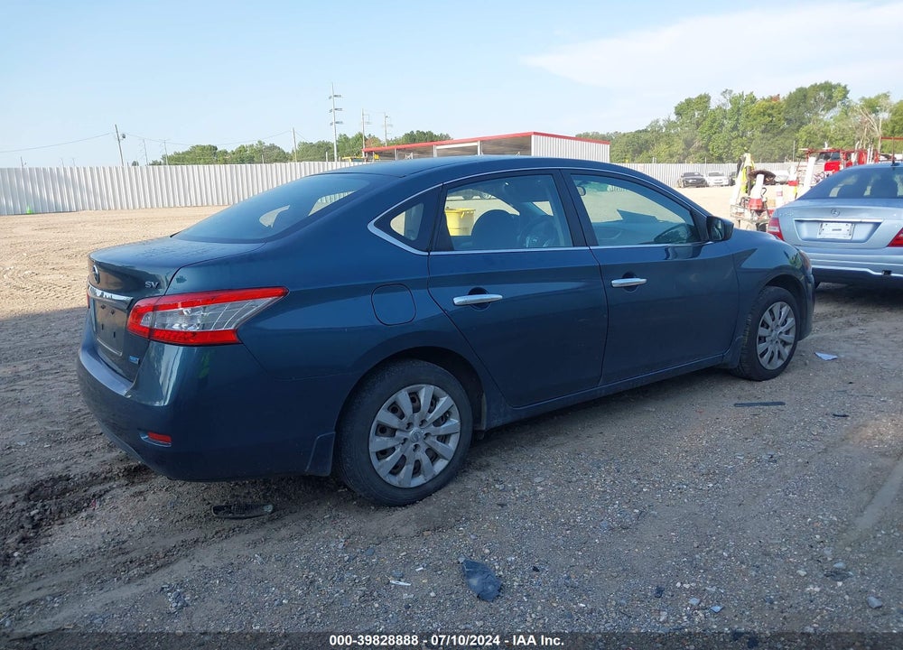 2014 NISSAN SENTRA VIN: 3N1AB7AP3EY217156