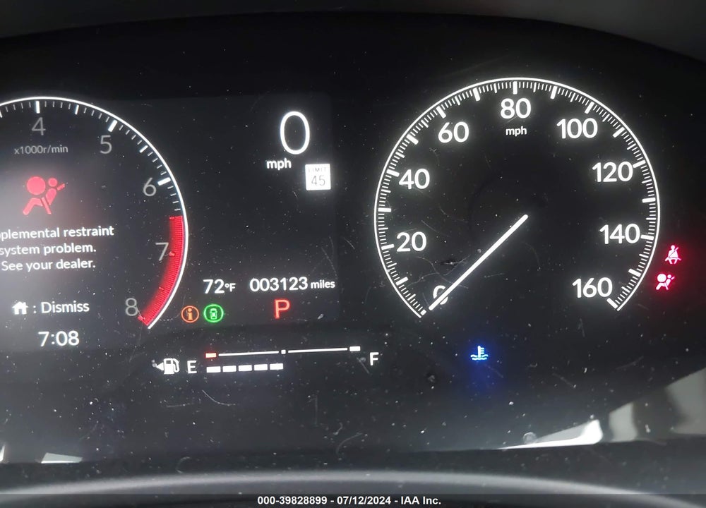 2024 HONDA CIVIC EX VIN: 2HGFE1F70RH317860