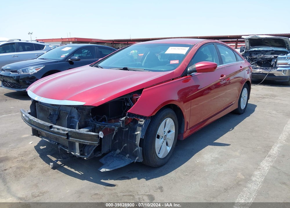 2014 HYUNDAI SONATA GLS VIN: 5NPEB4AC2EH823541