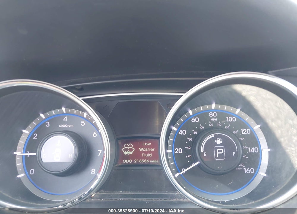 2014 HYUNDAI SONATA GLS VIN: 5NPEB4AC2EH823541