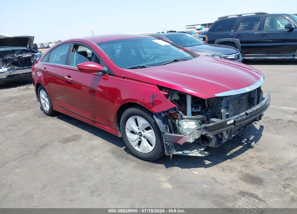 2014 HYUNDAI SONATA GLS VIN: 5NPEB4AC2EH823541
