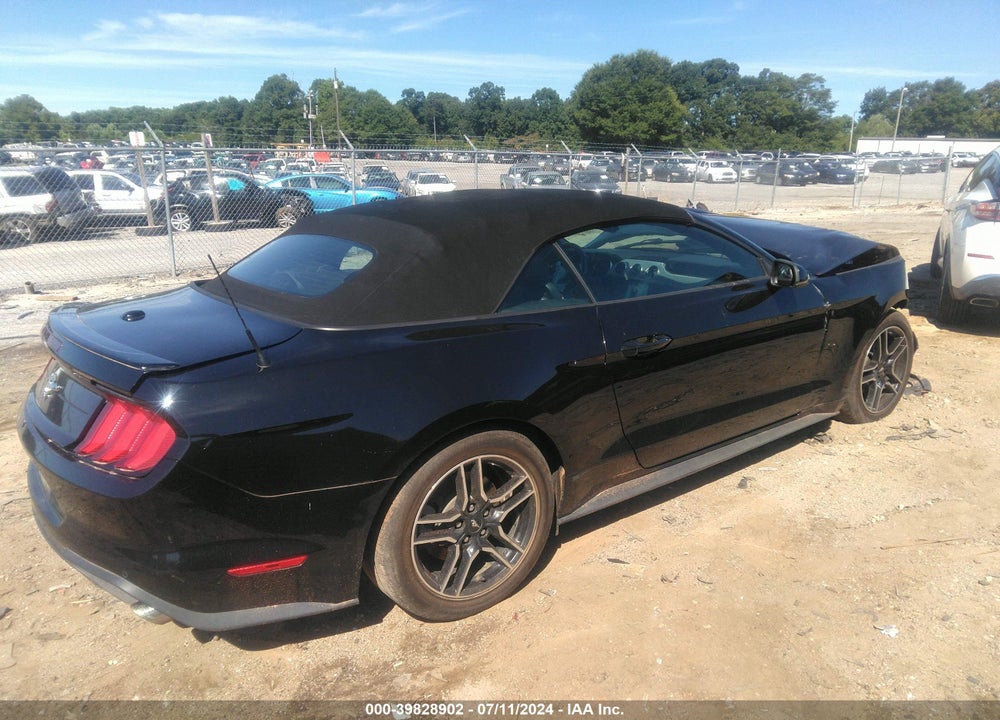 2020 FORD MUSTANG ECOBOOST PREMIUM VIN: 1FATP8UH9L5143100