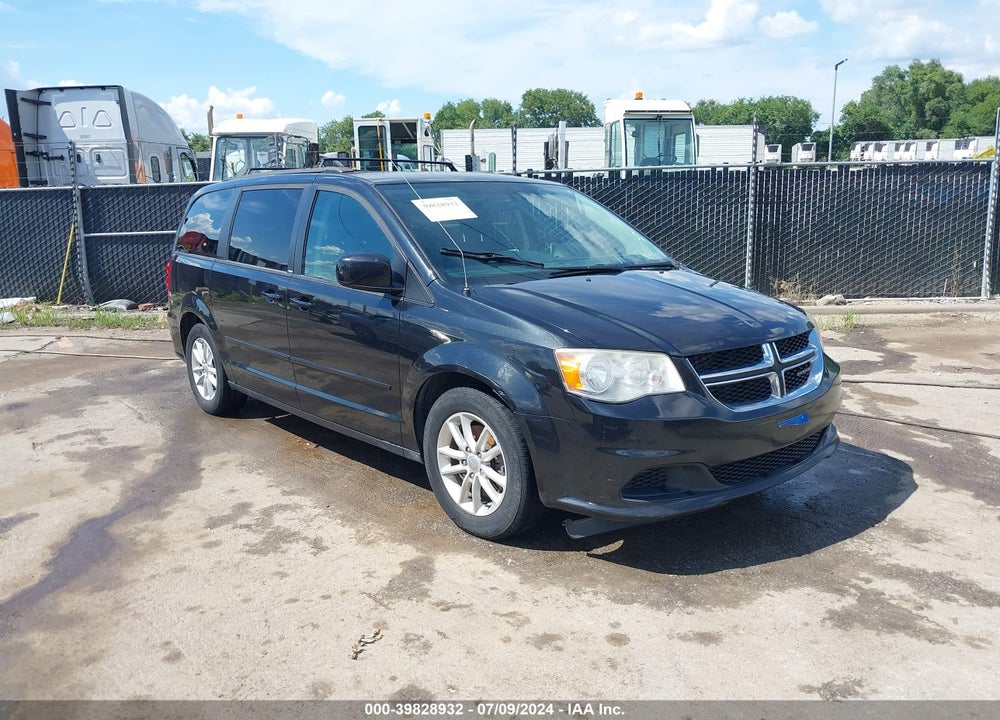 2014 DODGE GRAND CARAVAN SXT VIN: 2C4RDGCG2ER123017