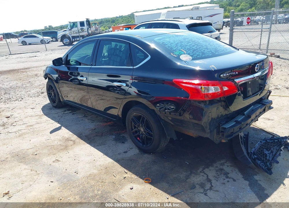 2018 NISSAN SENTRA S VIN: 3N1AB7AP9JY342625