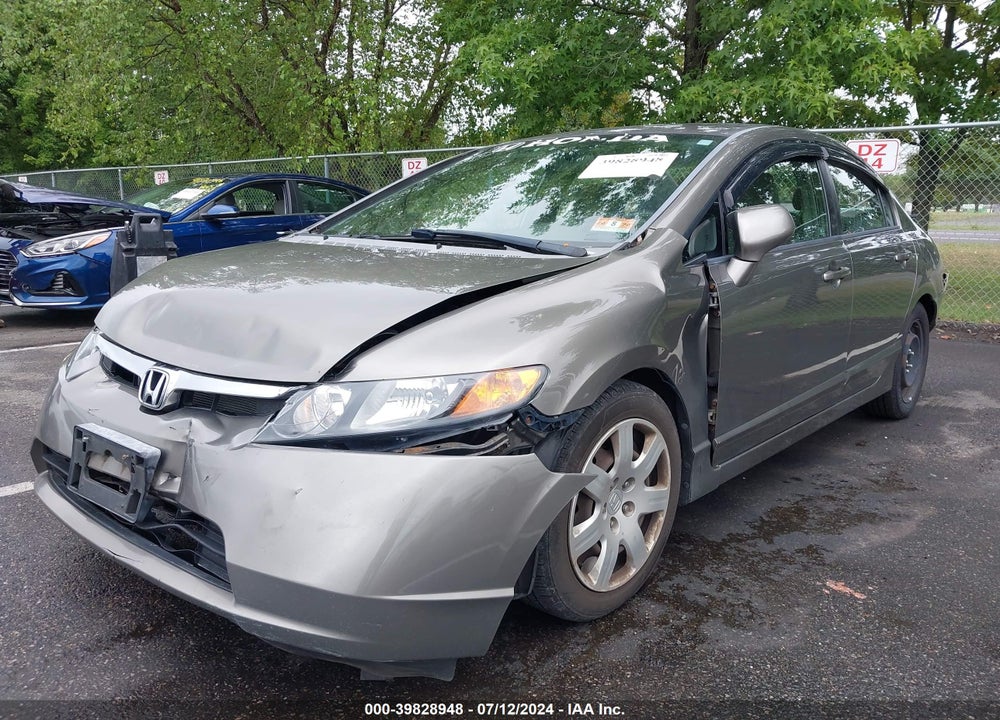 2007 HONDA CIVIC LX VIN: 2HGFA16507H313900
