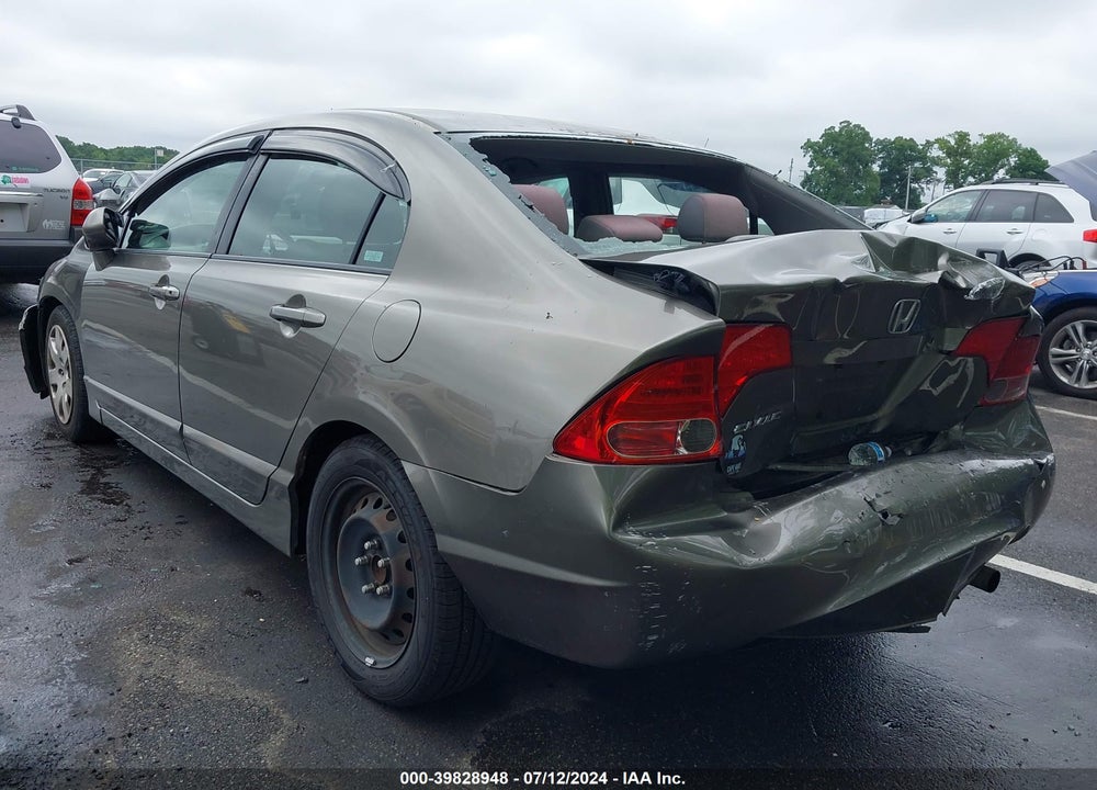 2007 HONDA CIVIC LX VIN: 2HGFA16507H313900