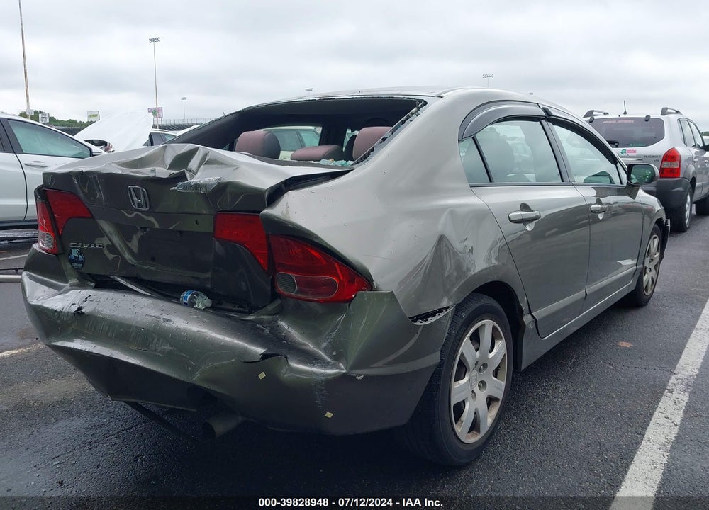 2007 HONDA CIVIC LX VIN: 2HGFA16507H313900