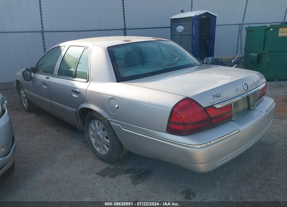 2005 MERCURY GRAND MARQUIS LS/LSE VIN: 2MEFM75W05X649891