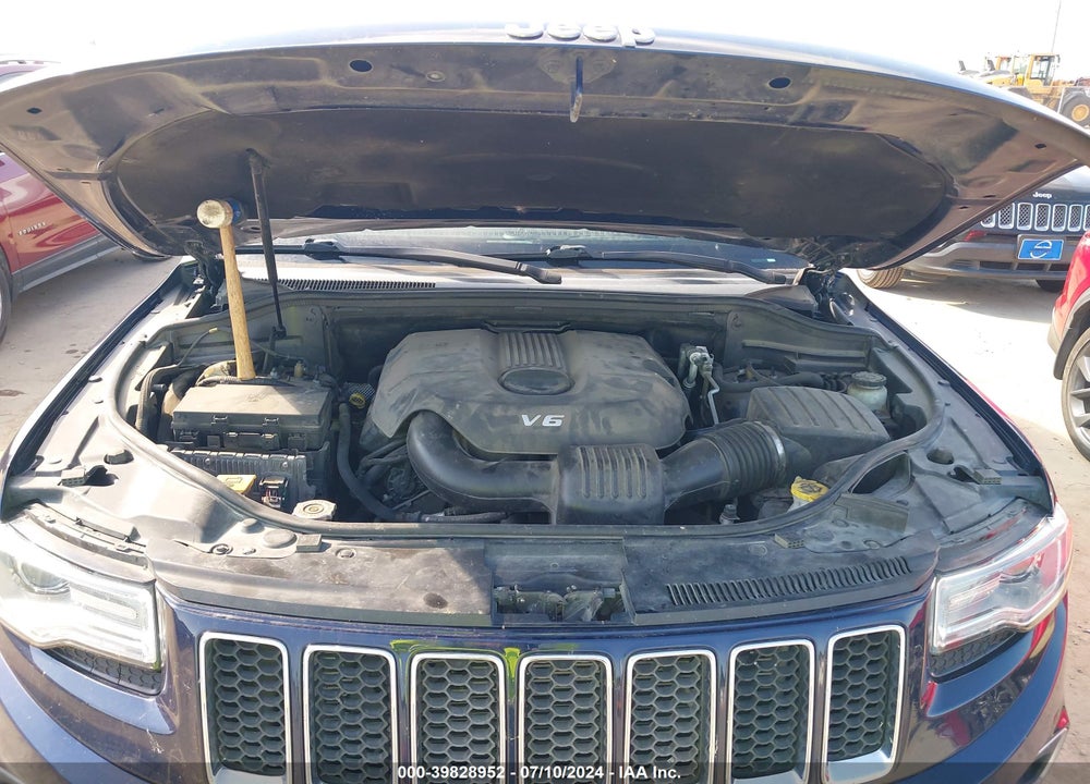 2014 JEEP GRAND CHEROKEE OVERLAND VIN: 1C4RJFCG6EC239171