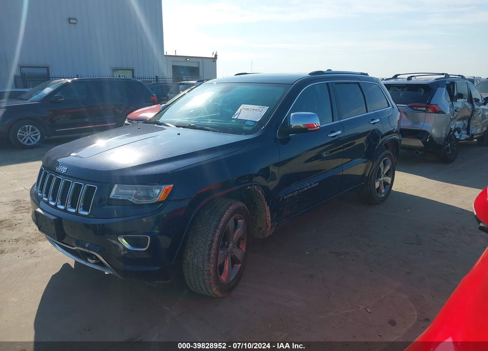 2014 JEEP GRAND CHEROKEE OVERLAND VIN: 1C4RJFCG6EC239171