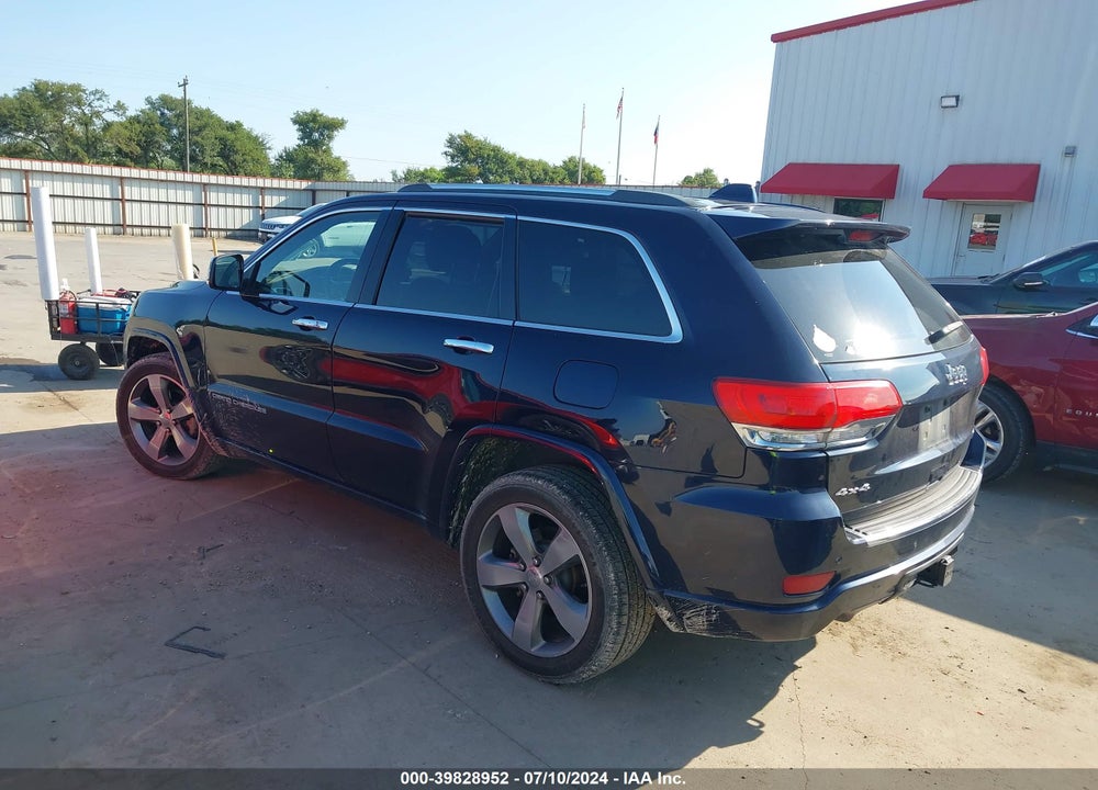 2014 JEEP GRAND CHEROKEE OVERLAND VIN: 1C4RJFCG6EC239171