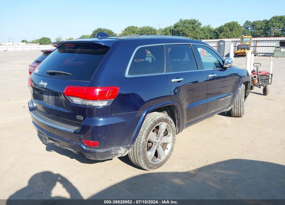 2014 JEEP GRAND CHEROKEE OVERLAND VIN: 1C4RJFCG6EC239171