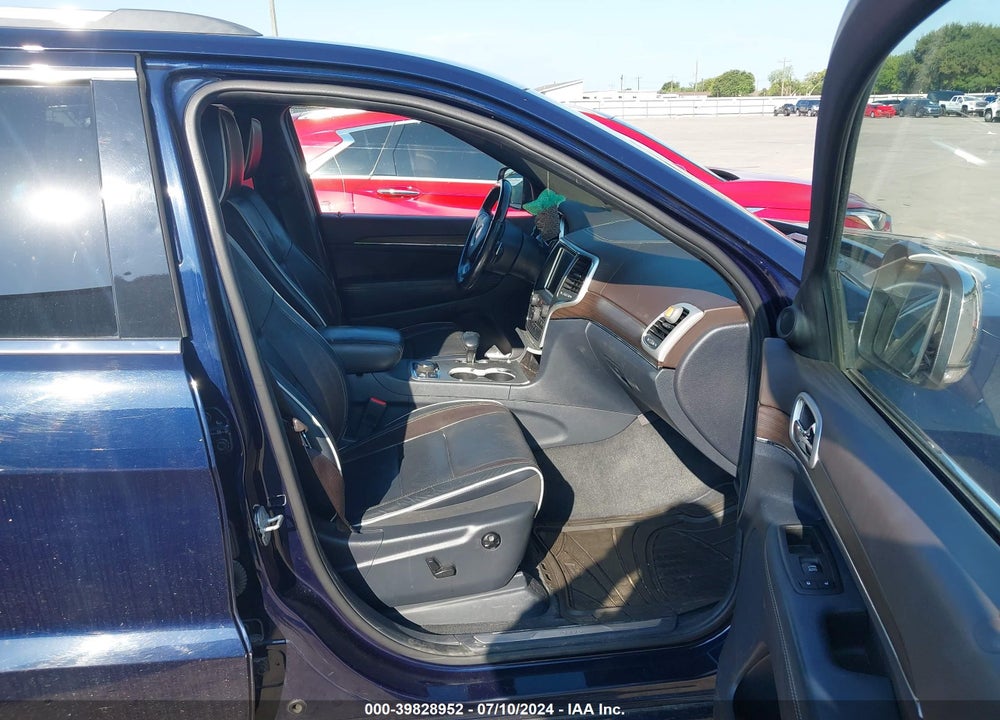2014 JEEP GRAND CHEROKEE OVERLAND VIN: 1C4RJFCG6EC239171