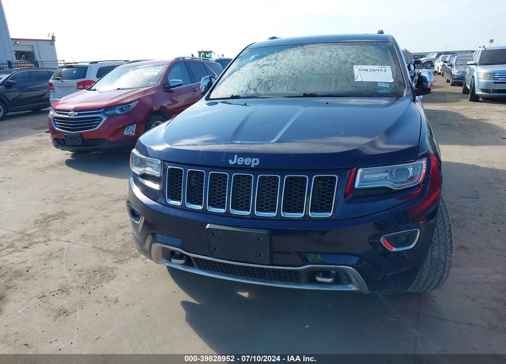 2014 JEEP GRAND CHEROKEE OVERLAND VIN: 1C4RJFCG6EC239171