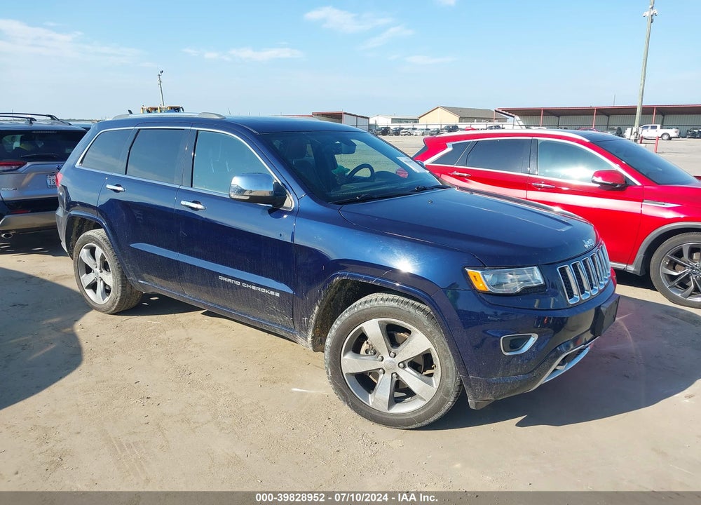 2014 JEEP GRAND CHEROKEE OVERLAND VIN: 1C4RJFCG6EC239171