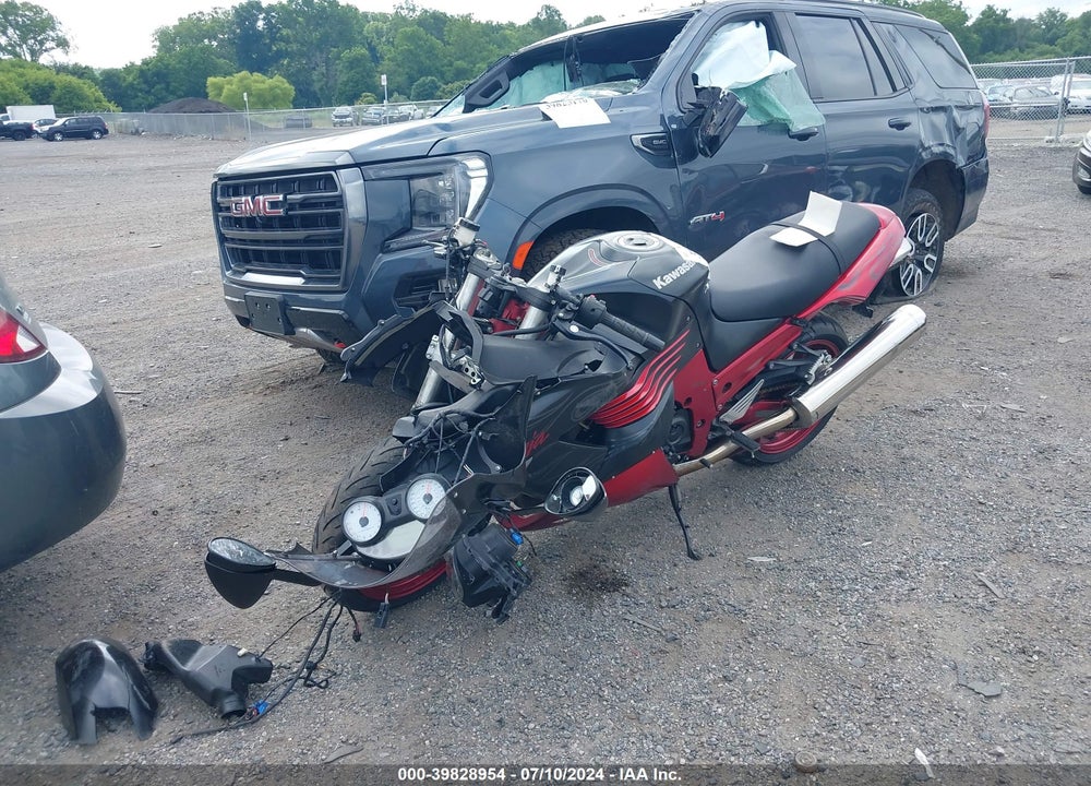 2008 KAWASAKI ZX1400 C VIN: JKBZXNC138A000901