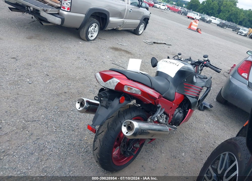 2008 KAWASAKI ZX1400 C VIN: JKBZXNC138A000901