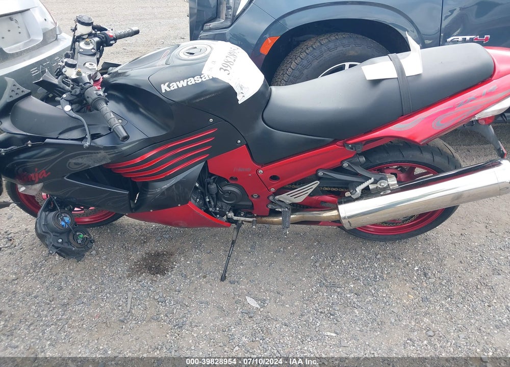 2008 KAWASAKI ZX1400 C VIN: JKBZXNC138A000901
