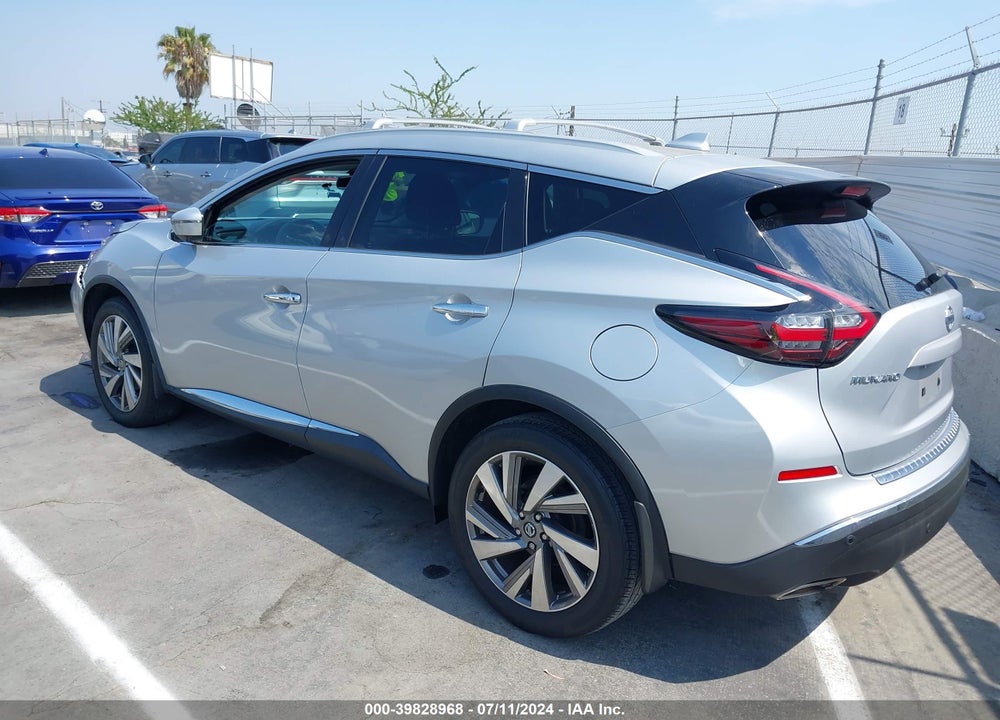 2020 NISSAN MURANO SL FWD VIN: 5N1AZ2CJ9LN129304