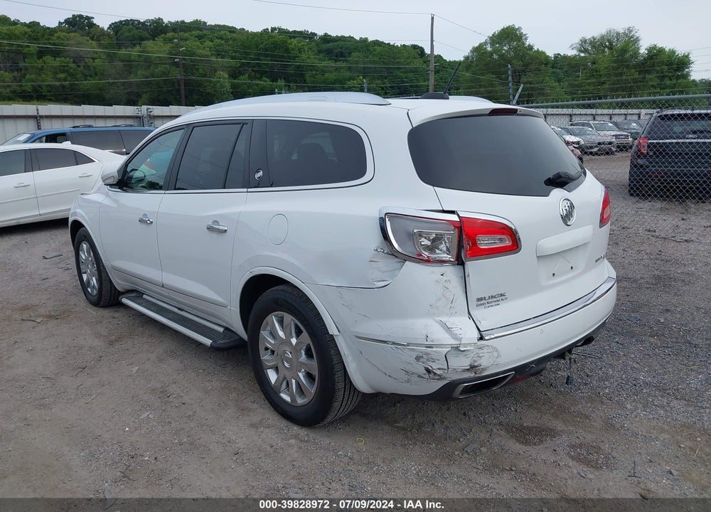 2017 BUICK ENCLAVE LEATHER VIN: 5GAKVBKD6HJ297773