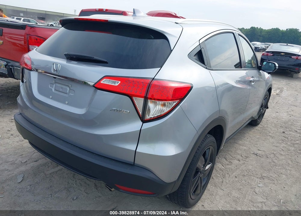 2022 HONDA HR-V AWD EX VIN: 3CZRU6H56NM748040