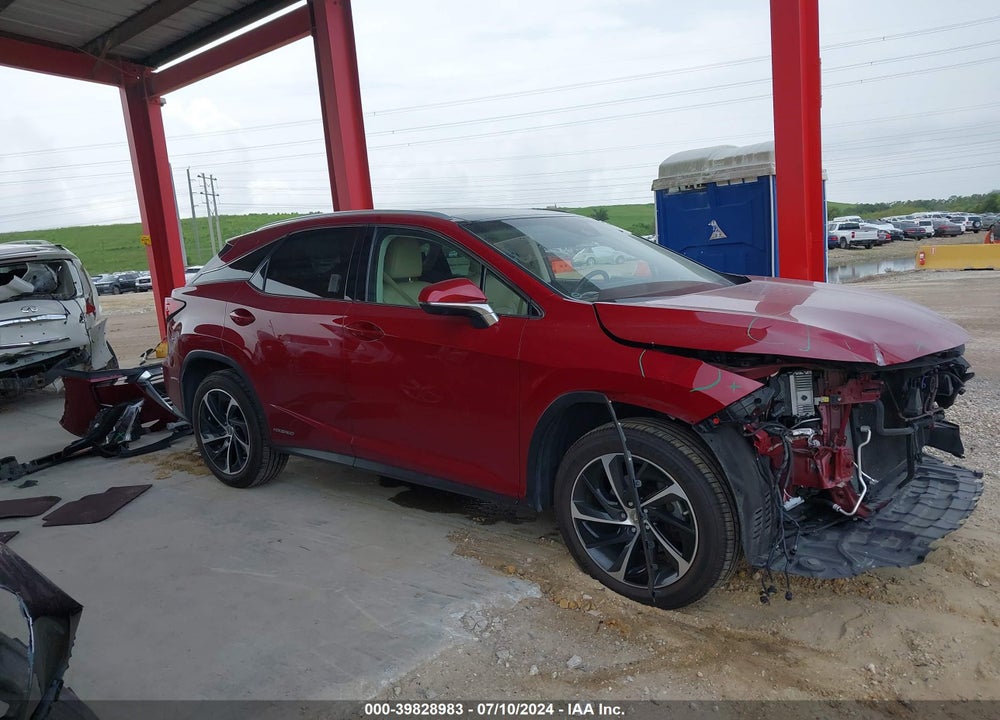 2017 LEXUS RX 450H VIN: 2T2BGMCAXHC014582