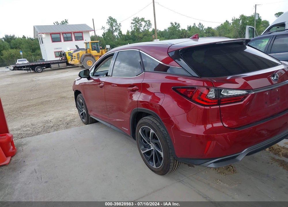 2017 LEXUS RX 450H VIN: 2T2BGMCAXHC014582